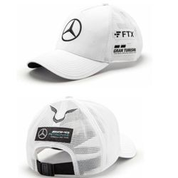 White Benz AMG Petronas Formula One Team Hat
