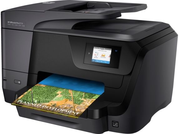 HP OfficeJet Pro 8710 All-in-One Printer w/ink