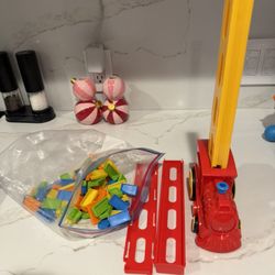 Toy Domino Train Set, $8, Like New