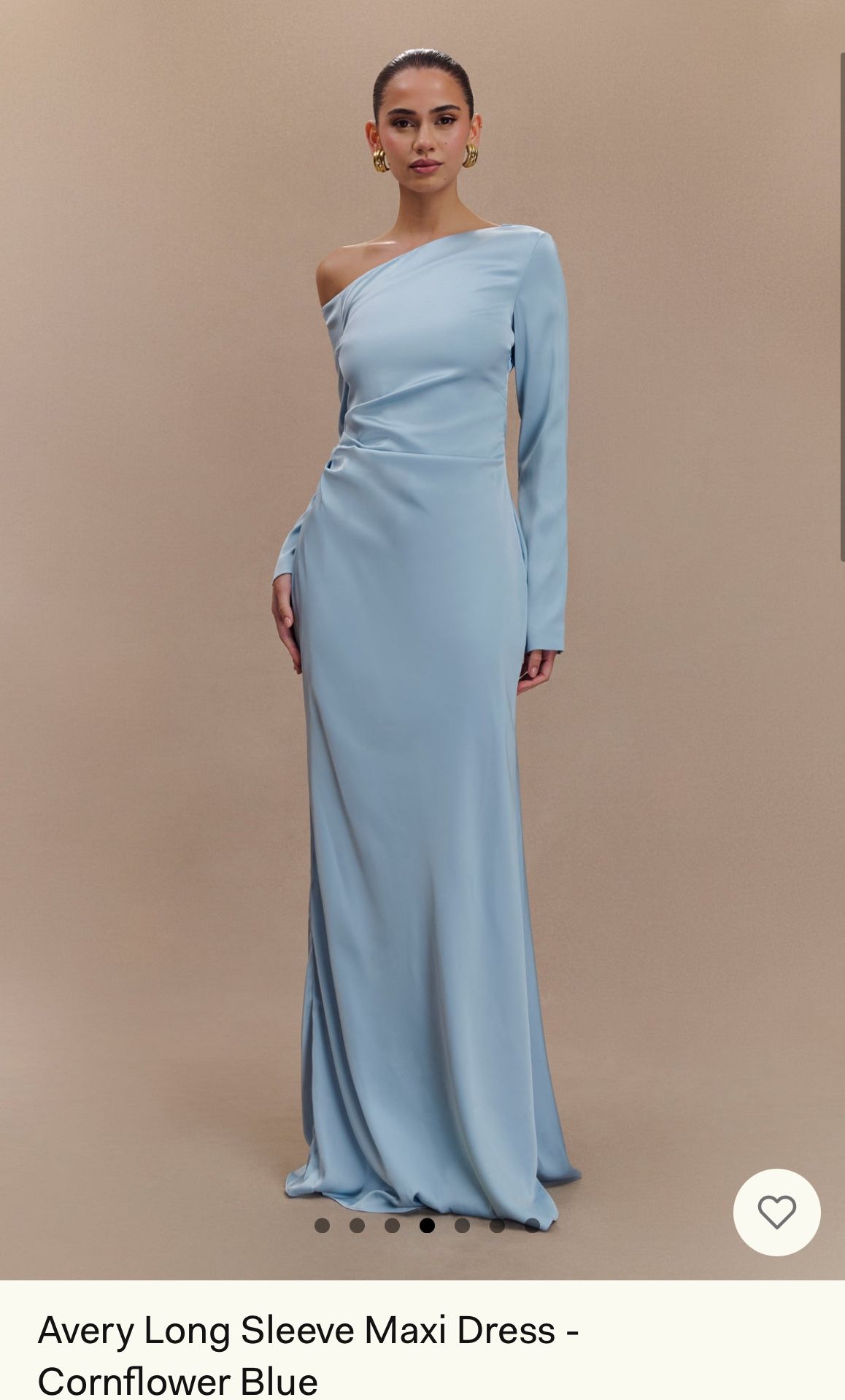 MESHKI Avery Long Sleeve Maxi Dress - Main Image