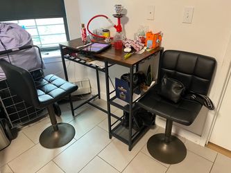 Bar table  & 2 chairs