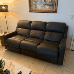 Leather Couch