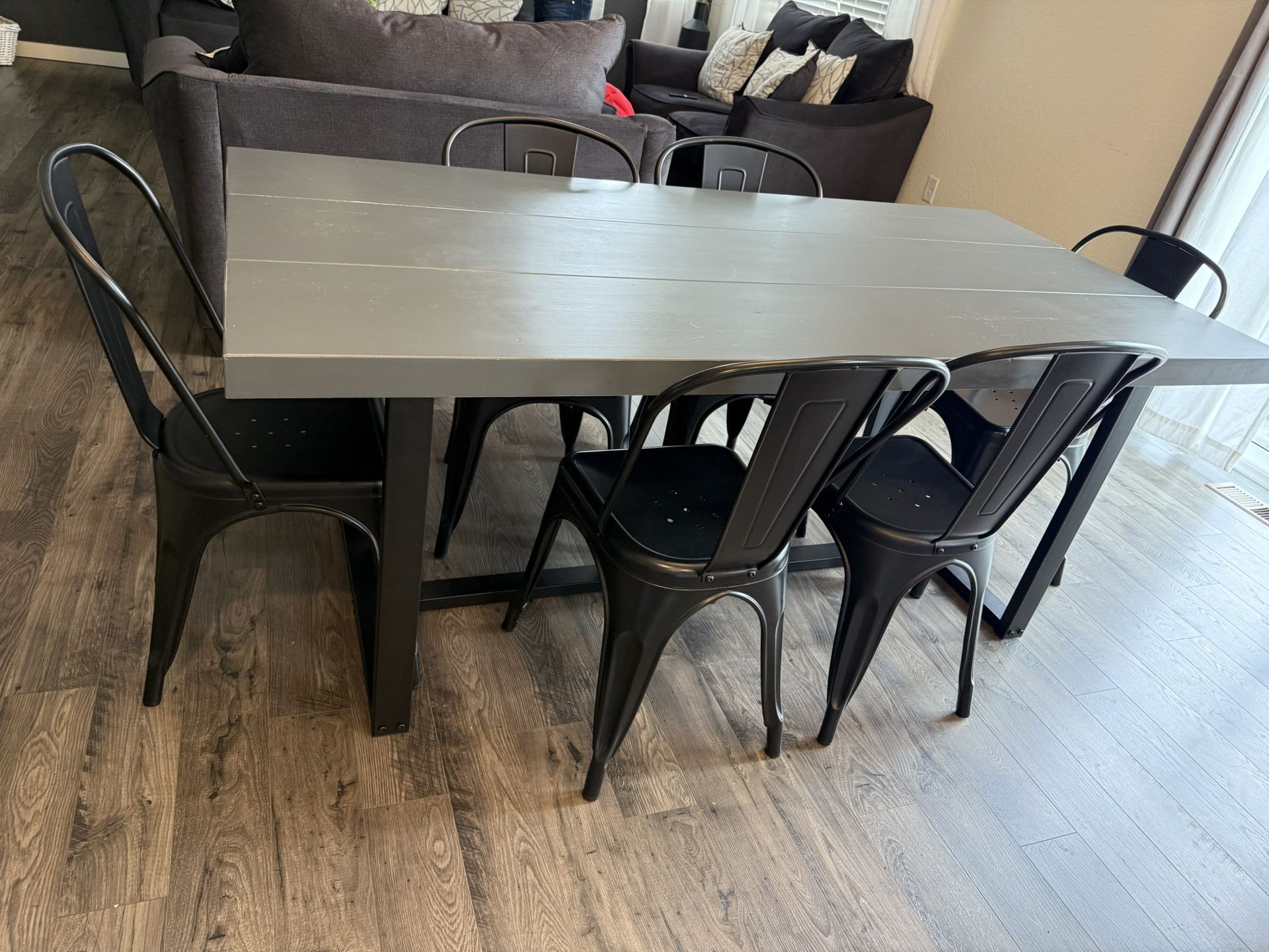Dinner Table And Two Stools