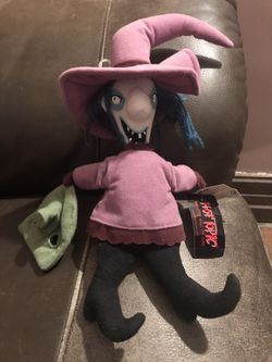 Rare Nightmare Before Christmas Plush Shock Witch