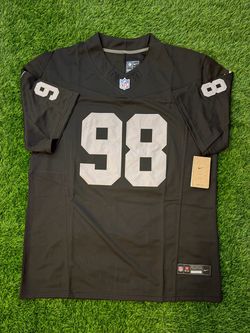 Las Vegas Raiders Maxx Crosby Vapor FUSE Limited Jersey Men’s Large