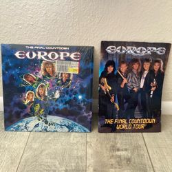 Europe Vinyl Record and Program