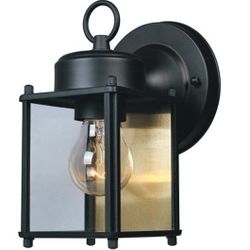 Designers Fountain 1161-BK Value Collection Wall Lanterns, Black, New, price is not negotiable.