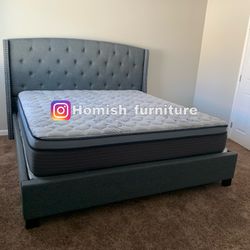 $699 Brand New King Bed Frame With Mattress (read Description Below 