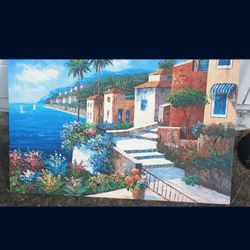 Italian  Canvas Wall Art