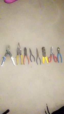Assorted Pliers & Cutters