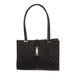 Gucci Jackie Canvas Tote Bag 