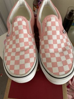 Size 2 Slip On Vans Worn Once $15