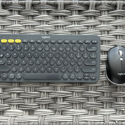 Logitech Wireless Bluetooth Keyboard Mouse Set