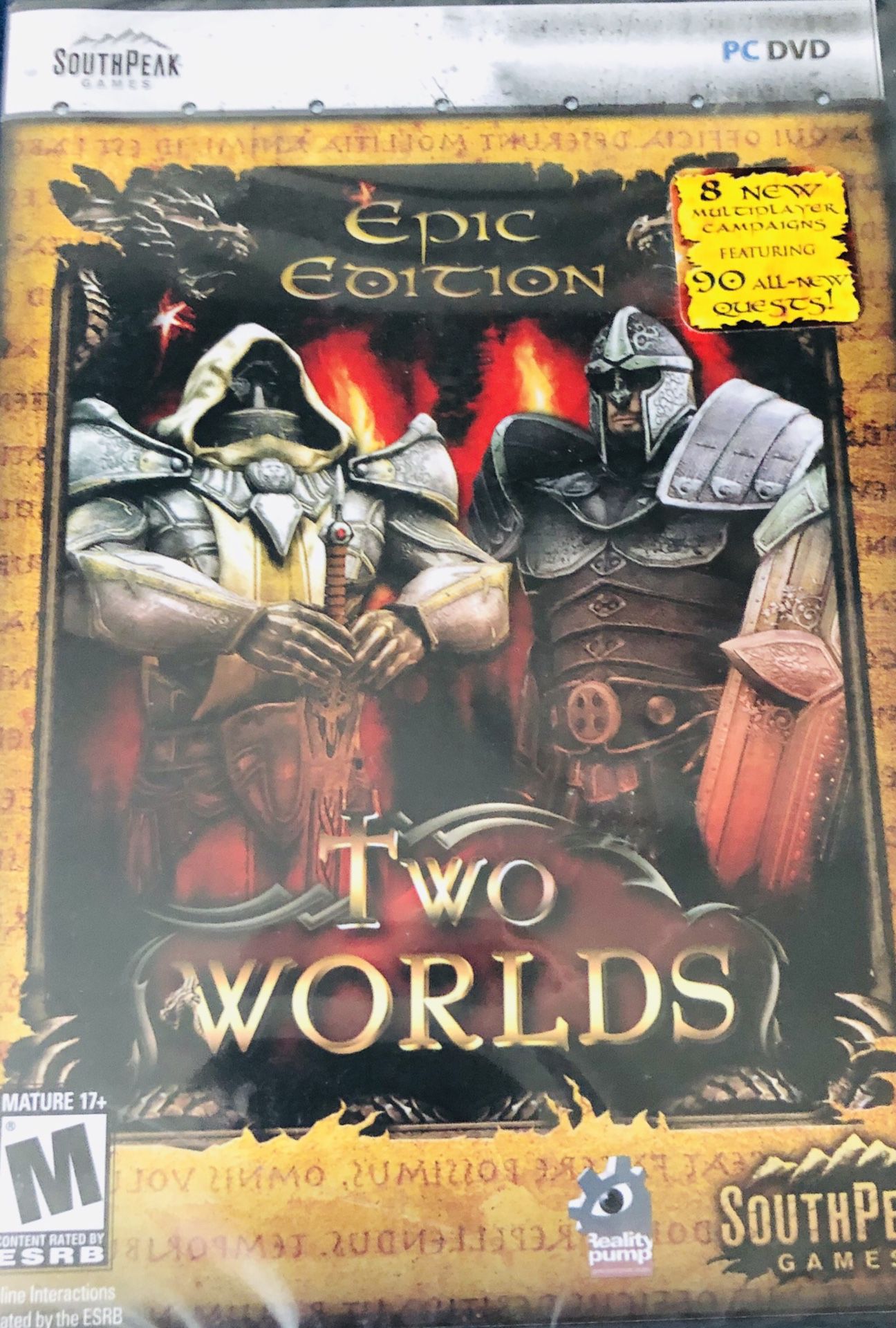 Two Worlds Epic Edition PC DVD NEW