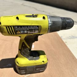 Ryobi P209 18v 3/8” Drill Driver With Battery 