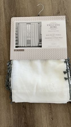 Rod Pocket Panels 2-54 X 108 Tassel Panels