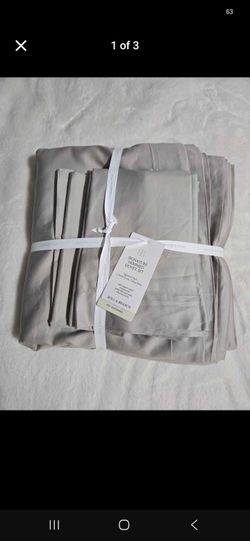 Boll & branch king duvet set
