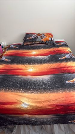 QUEEN DUVET WITH TIGERS