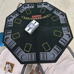 Porker Table And Card Dealer