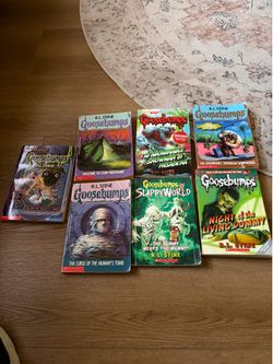 Goosebumps book bundle