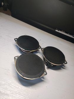 2013-2018 DODGE RAM 1500 FRONT DASHBOARD SPEAKER SET OF 3 OEM