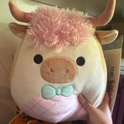Squishmallow Highland Cow Plush