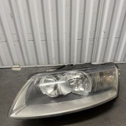 OEM Audi A6 C6 (2005–2008) left (driver side) headlight assembly.