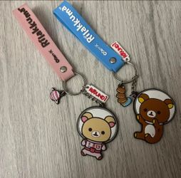 Rilakkuma keychains