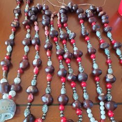 Ohio State Buckeye Necklace