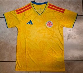 New Colombia home soccer jersey adult mens Camisa de futbol nueva
