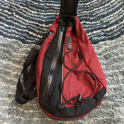 Overland Equipment Red Sling Bag Backpack Daypack