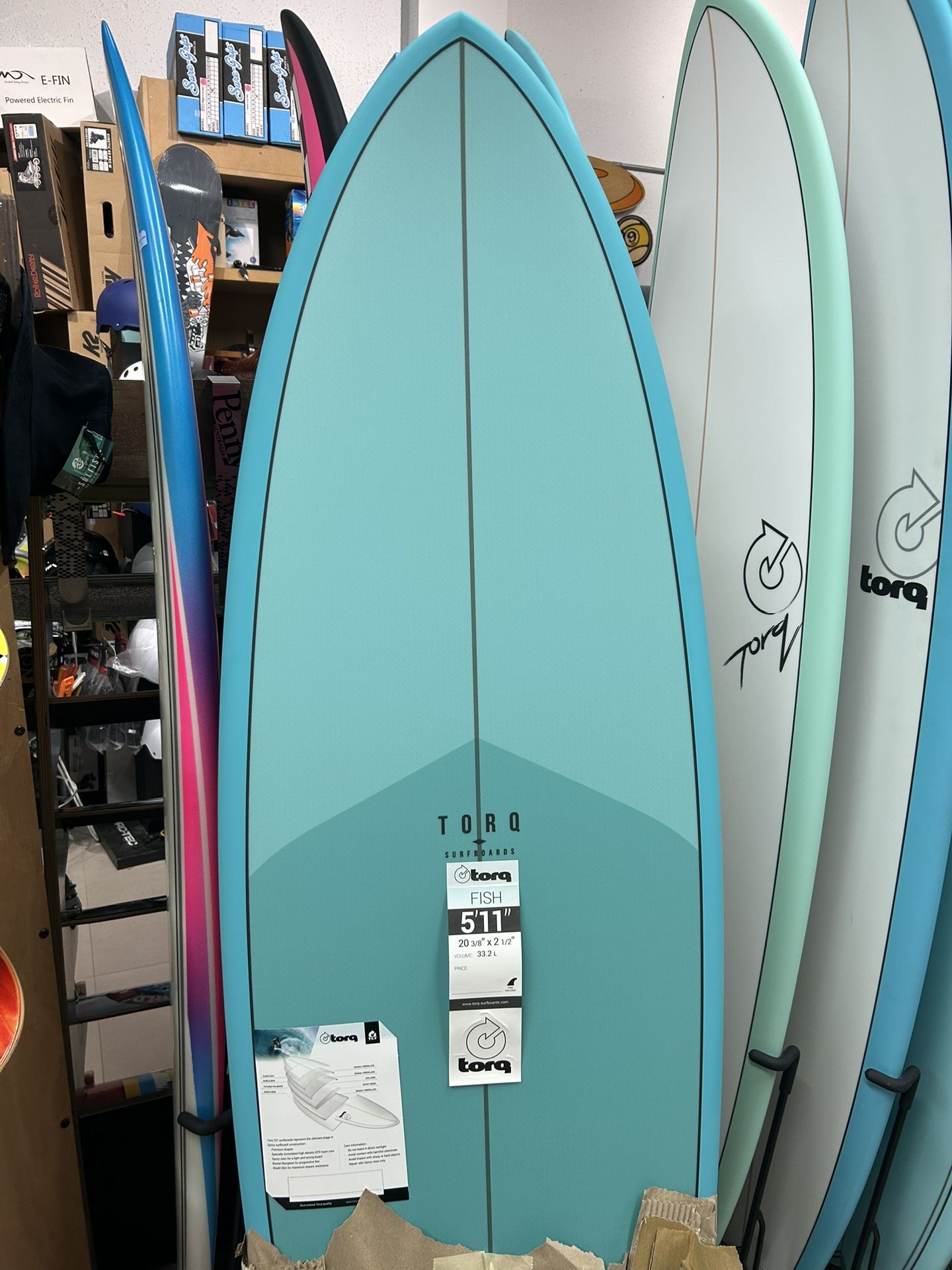 New 5-11 6-0 Epoxy Fish Surfboards At Catch A Wave Surf Shop