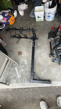 Bike rack hitch mount