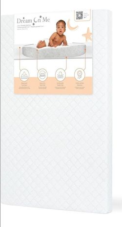 Dream On Me Sunset 2-in-1 Mini Crib Mattress