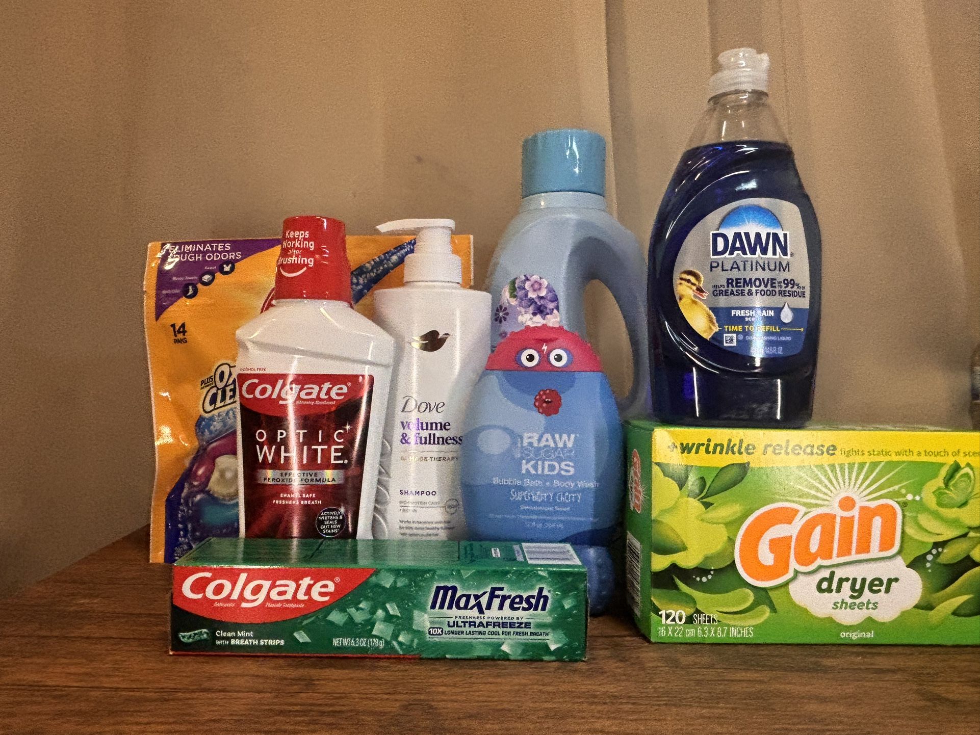 Colgate And Gain And More Bundle