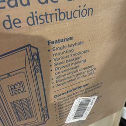 Electric Load Center Panel Box 125 Amp