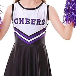 Girls' Cheer Leaders Dancer Performance Dancing Dress More Size Small New Without Tag