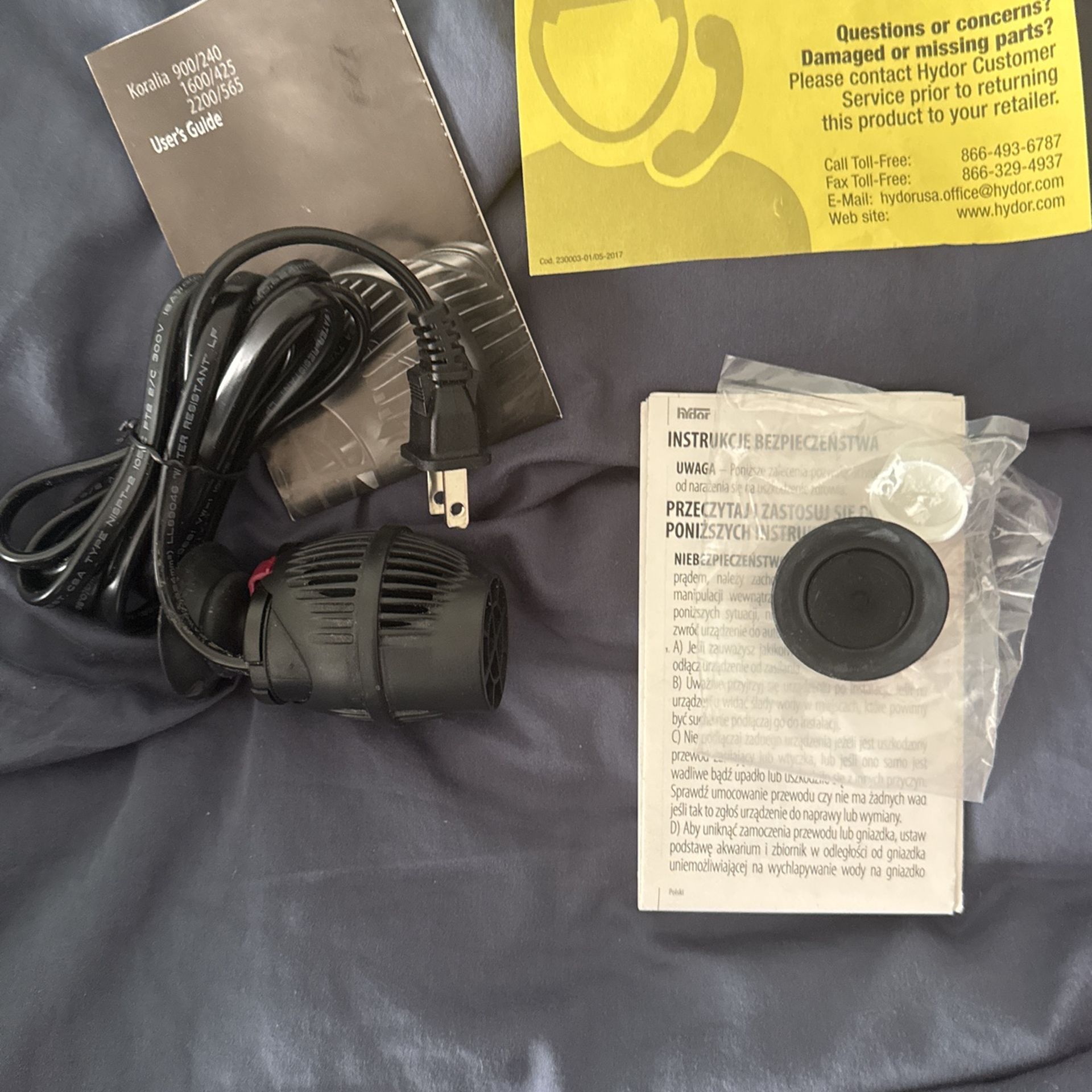 Hydora Nano Pump - 565 GPH