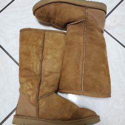 UGG Classic Tall Chestnut Boots Size 6