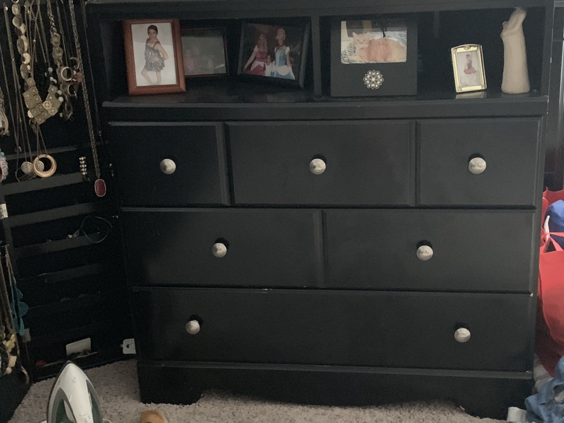 Dark Cherry Bedroom Set