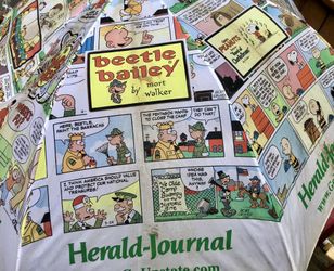 Vintage Spartanburg Herald Journal Comics Umbrella