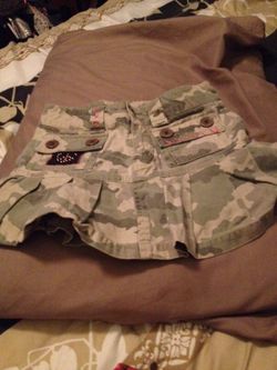 Skirt with shorts underneath