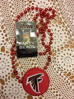 Atlanta Falcons party beads
