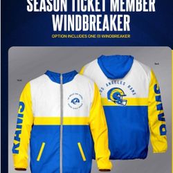 Rams Season Ticket Member Windbreaker