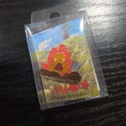 Japanese Calcifer Pin