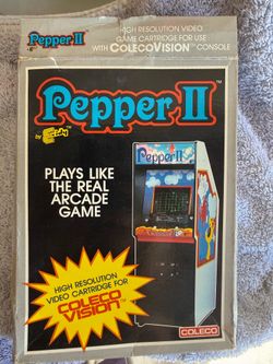 Pepper II Coleco Game