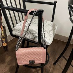 Pink purse