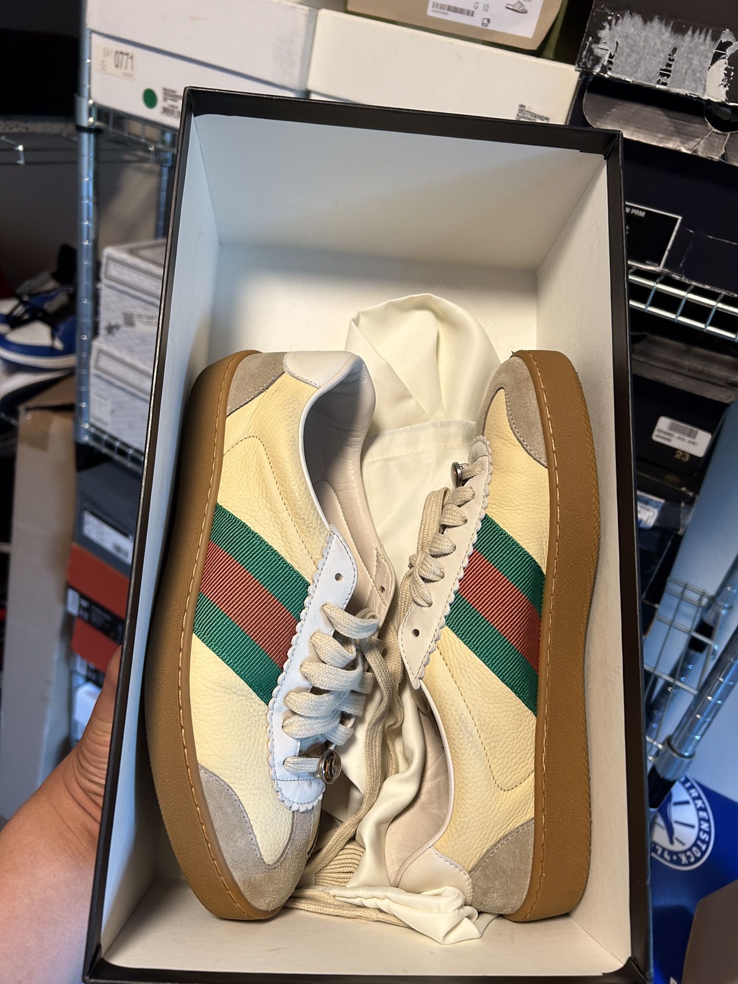 Designer Sneaker Size 5.5G/6US
