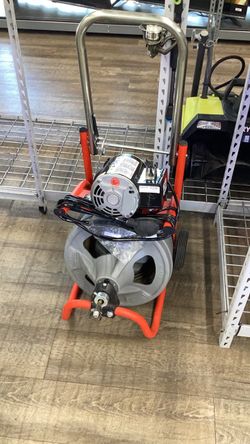 Ridgid drain machine