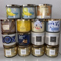 New Bath And Body Works Candles 